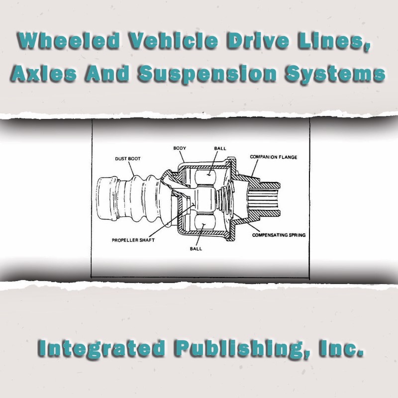 Wheeled Vehicle Drive Lines, Axles And Suspension Systems